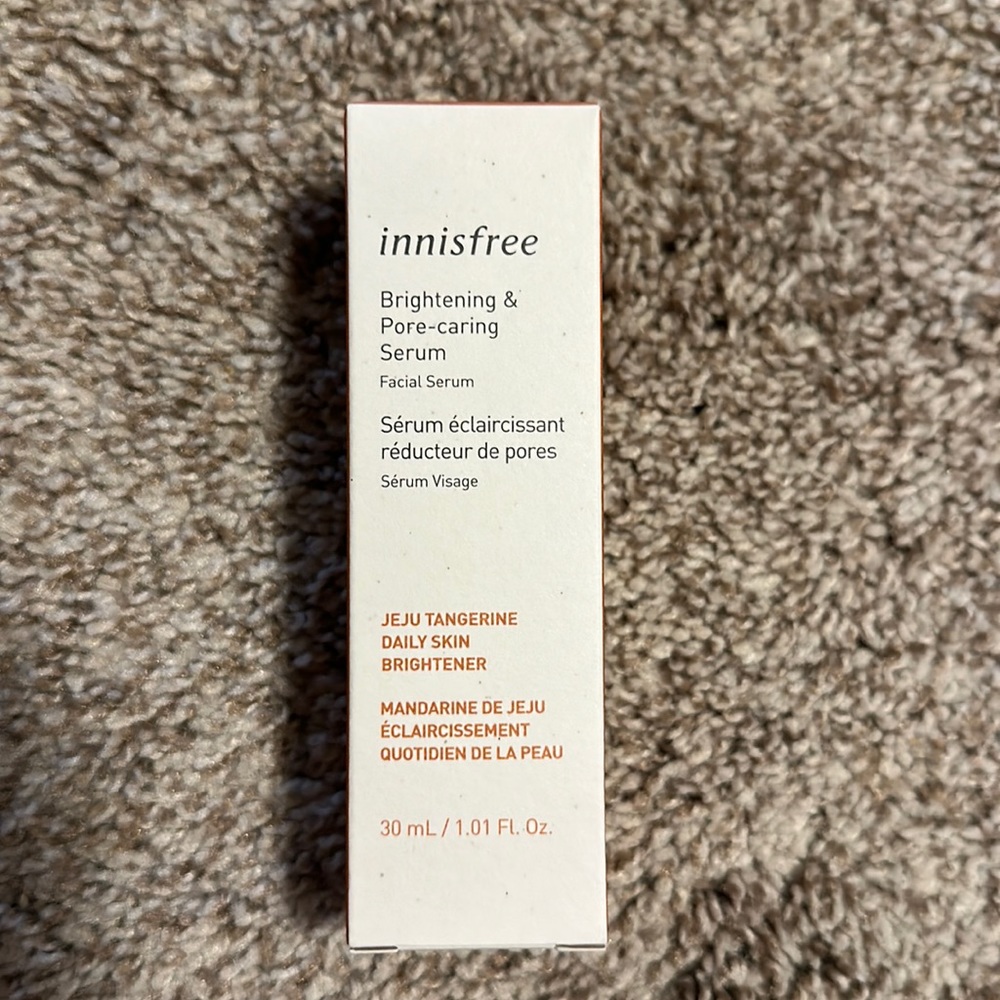NEW - innisfree brightening & pore serum
